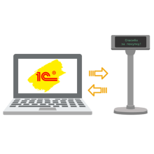 Подключение дисплея покупателя к 1C
