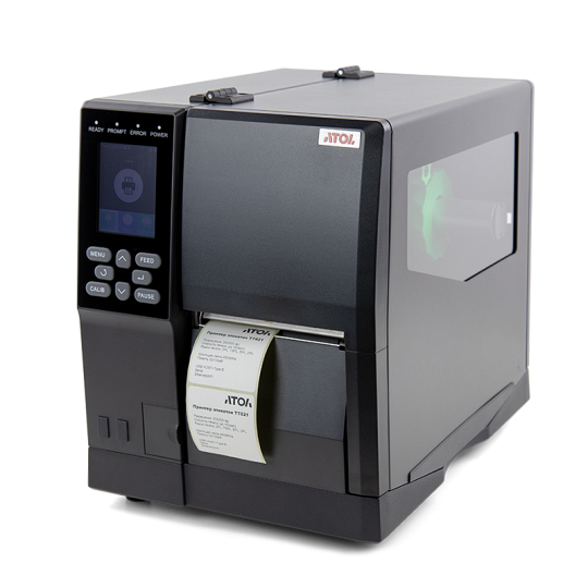 Принтер этикеток АТОЛ TT621, термотрансферная печать, 203 dpi, USB, RS-232, Wi-Fi, Ethernet, ширина печати 104 мм, скорость печати 150 мм/с.+ отделитель этикетки со смотчиком