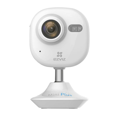 EZVIZ Mini Plus (2Мп, 2,8мм, Wi-Fi, двусторонняя аудиосвязь, MicroSD до 128ГБ)